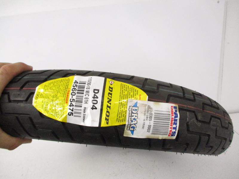 Dunlop D404F 110/90-18 Front Tire - cyclesrus.net